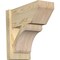 Ekena Millwork Legacy Slat Rough Sawn Outlooker, Douglas Fir, 8"W x 16"D x 16"H OUT08X16X16LEC06RDF - alternate 1